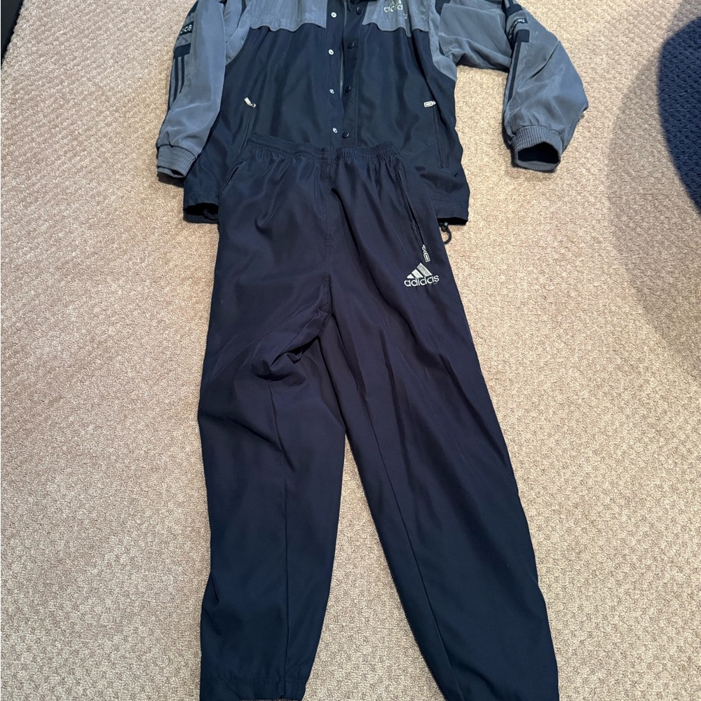 Adidas Two-Tone Gray Tracksuit